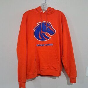 Boise State University BSU Women's Champion sweater hoodie Medium orange